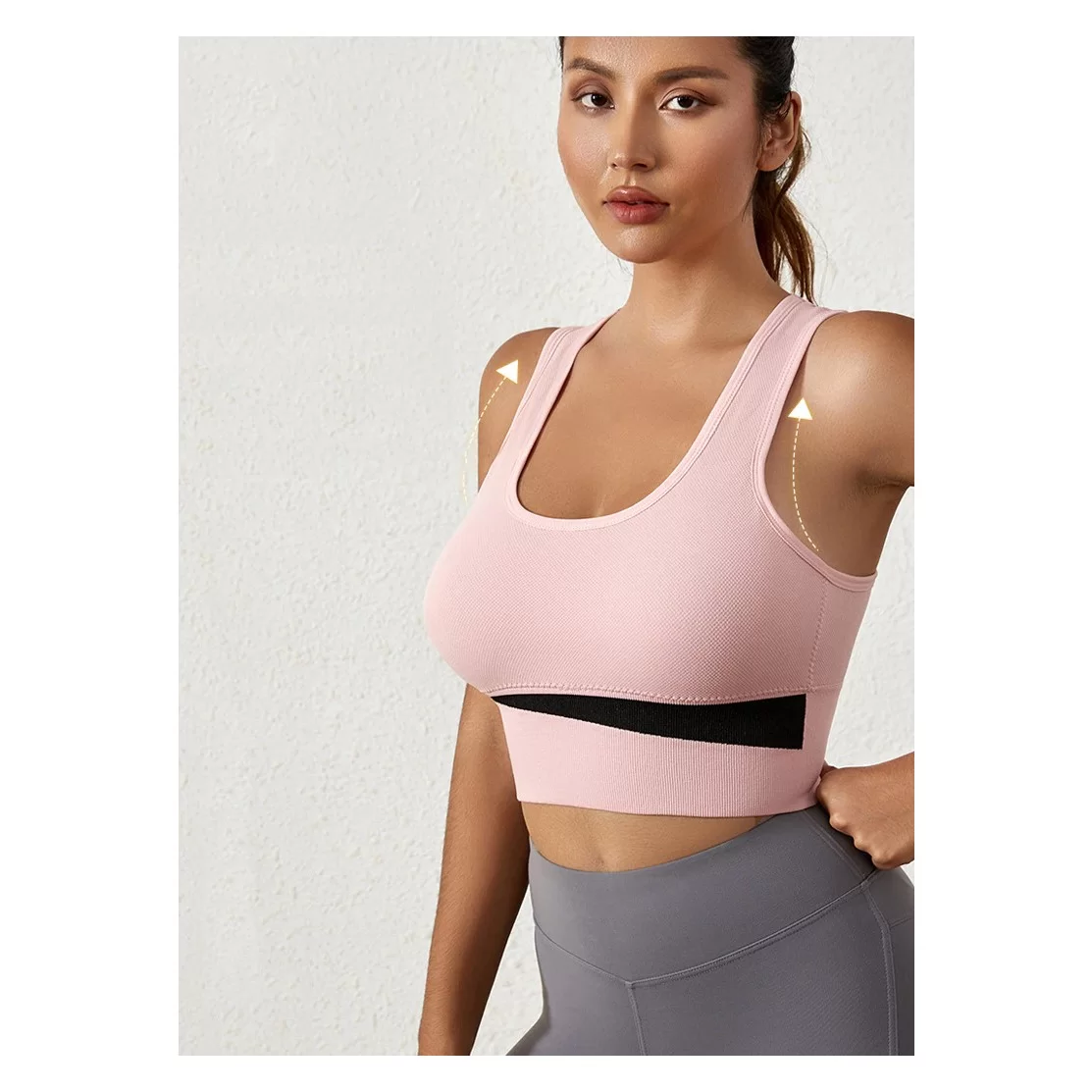 Brassière Sport Coton Femme – Ladies Cotton Bra – Image 3