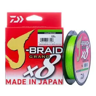 J-BRAID GRAND X8 Chartreuse – Daiwa